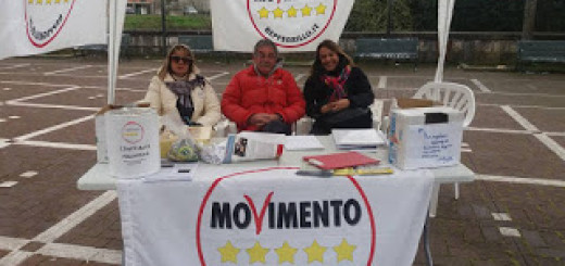 Gazebo MoVimento 5 Stelle