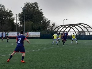 fase di gioco Lenola vs Ceccano