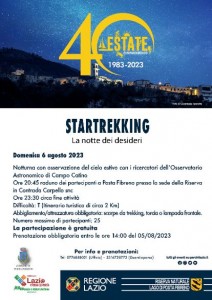 Startrekking Riserva