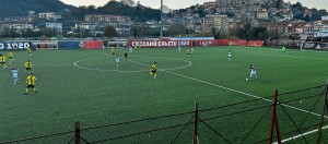 azione di gioco Ceccano vs Ceprano